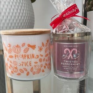 Bath & Body Works Pink Candle Collection